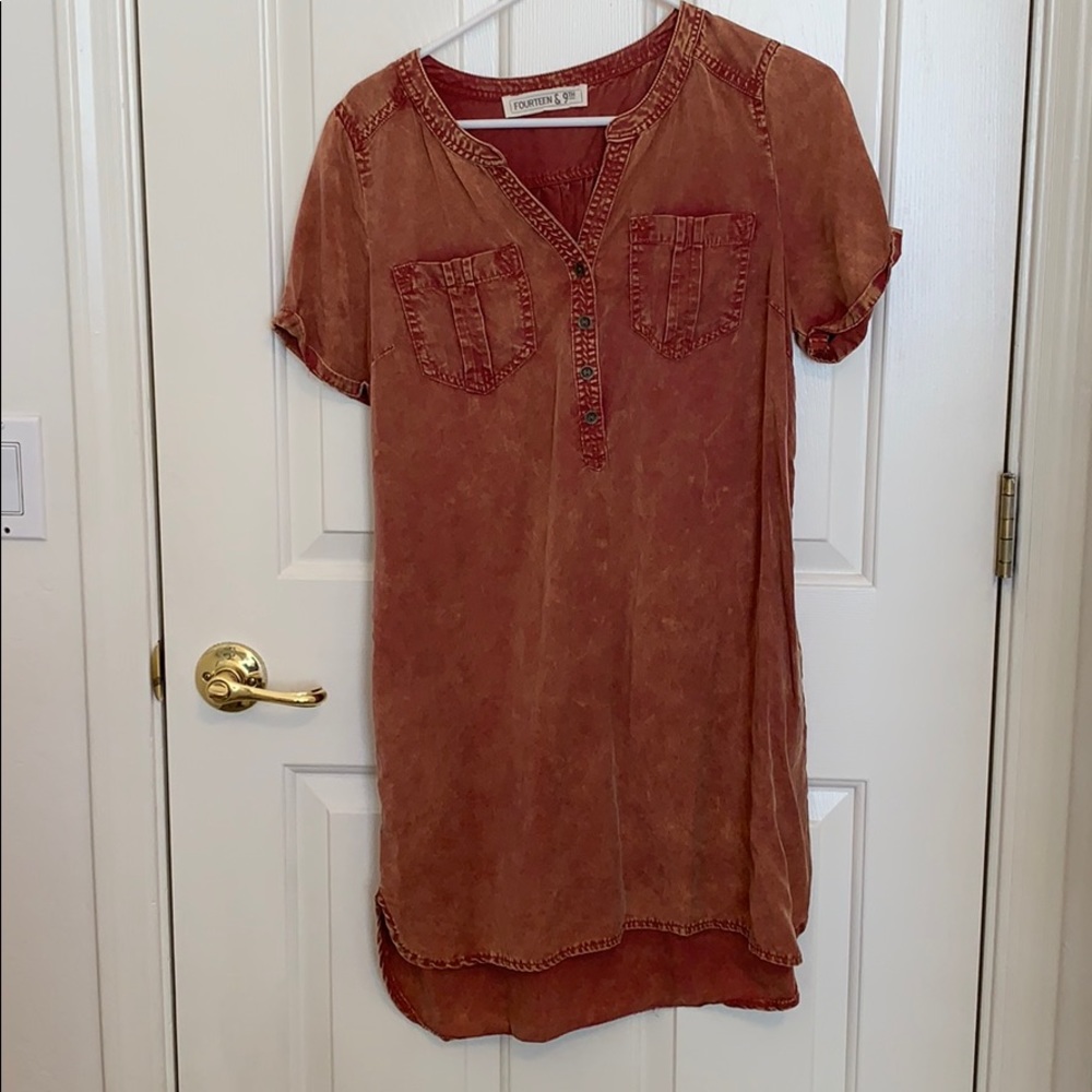 Fourteen&9th- Tee Shirt Dress